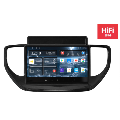 Штатная магнитола Redpower 75267 Hi-Fi для Hyundai Solaris 2020-2022 на Android 10.0