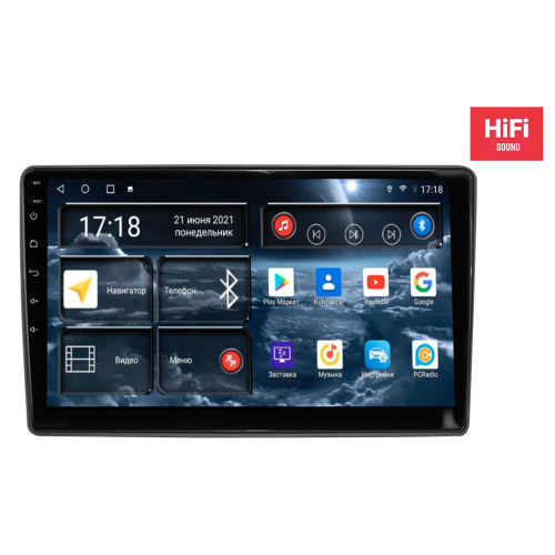 Штатная магнитола Redpower 75104 Hi-Fi для Volkswagen Universal до 2017 на Android 10.0