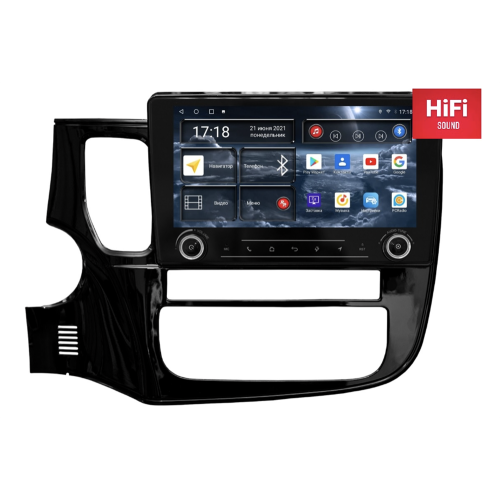 Штатная магнитола Redpower K75156 Hi-Fi для Mitsubishi Outlander III 2013-2020 на Android 10.0