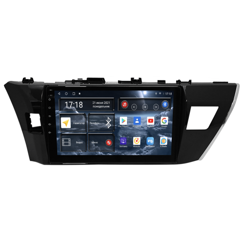 Штатная магнитола Redpower 71166 для Toyota Corolla XI 2013-2015 на Android 10.0