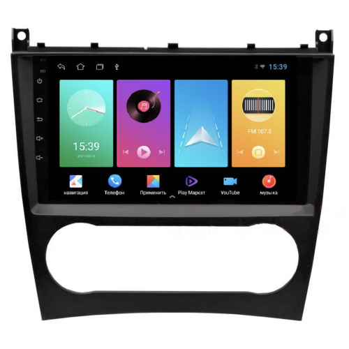 Магнитола FarCar D1262M для Mercedes Benz C-class (W203) 2004-2008 на Android 8.1
