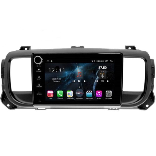 Магнитола Farcar H3116RB (S400) для Citroen SpaceTourer, Jampy III 2016-2024 на Android 10.0 с кнопками