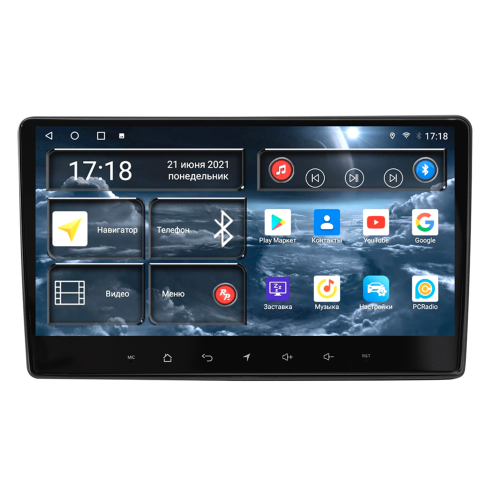 Штатная магнитола Redpower 71019B для Opel Astra H 2004-2015 черная на Android 10.0