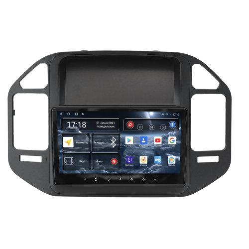 Штатная магнитола Redpower 71031 для Mitsubishi Pajero 3 поколение V60 1999-2002 на Android 10.0