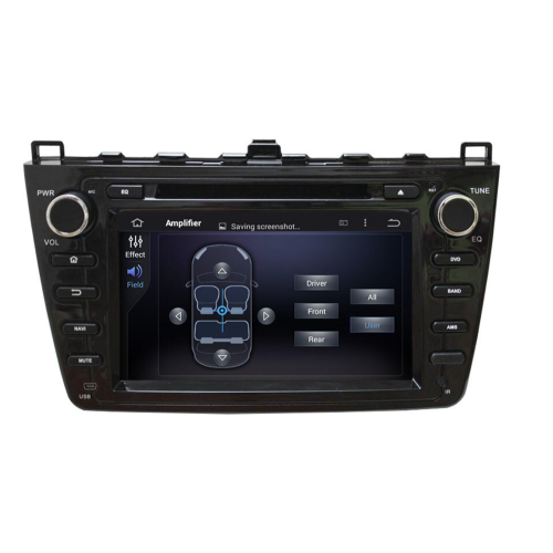 Штатная магнитола CarMedia KD-8001b-P6 для Mazda 6 2007-2012 на Android 10.0