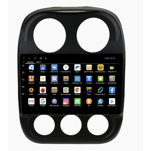 Штатная магнитола Parafar для Jeep Compass I 2011-2016 на Android 12.0 (PF998XHD)