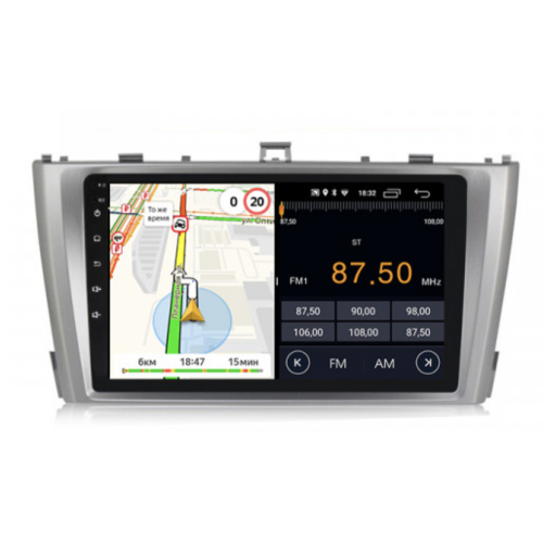 Штатная магнитола Parafar PF699FHD-C для Toyota Avensis III 2009-2015 на Android 11.0