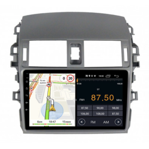Штатная магнитола Parafar для Toyota Corolla 2007-2012 на Android 11.0 (PF974FHD)