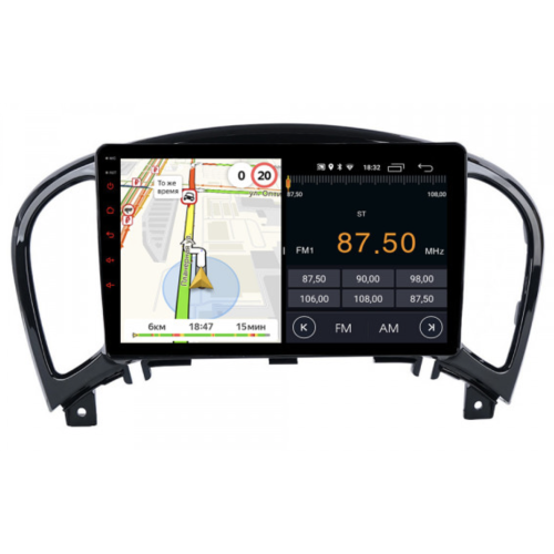 Штатная магнитола Parafar для Nissan Juke I 2010-2019 на Android 11.0 (PF789FHD)