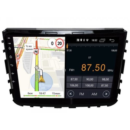 Штатная магнитола Parafar PF356FHD10 для SsangYong Rexton IV 2018-2023 на Android 11.0