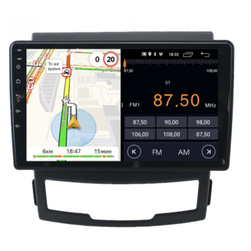 Штатная магнитола Parafar для SsangYong Actyon II 2010-2013 на Android 11.0 (PF159FHD)