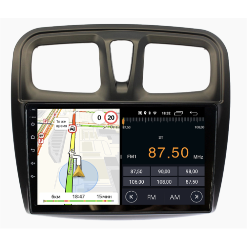 Штатная магнитола Parafar для Renault Logan II, Sandero II 2013-2022 на Android 11.0 (PF174FHD)