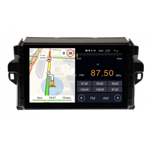 Штатная магнитола Parafar для Toyota Fortuner II 2015-2025 на Android 11.0 (PF589FHD)