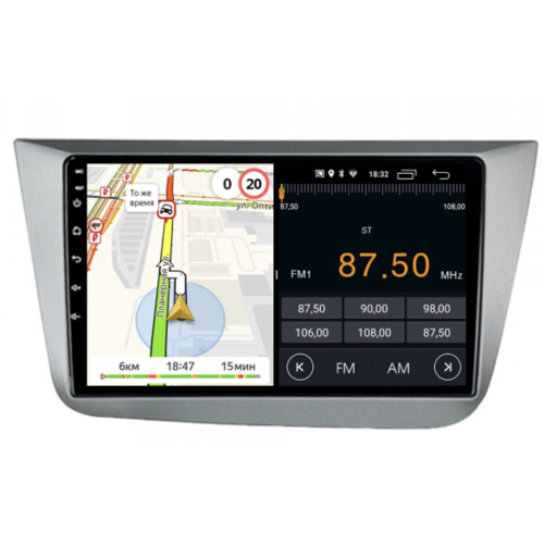 Штатная магнитола Parafar для Seat Altea I 2004-2015 на Android 11.0 (PF350FHD)