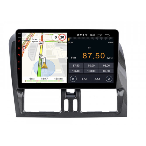 Штатная магнитола Parafar для Volvo XC60 2007-2012 на Android 11.0 (PF189FHD)
