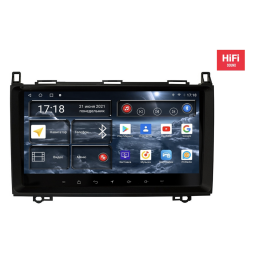 Штатная магнитола Redpower 75068M Hi-Fi для Mercedes A-klasse (W169) 2004-2012, B-klasse (W245) 2005-2011, Vito ll (W639) 2006-2014, Vito III (W447) 2014-2024, Viano ll (W639) 2006-2014, Sprinter на Android 10.0 матовая