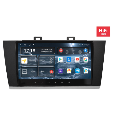 Штатная магнитола Redpower 75562 Hi-Fi для Subaru Outback, Legacy 2014-2021 на Android 10.0
