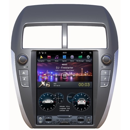 Магнитола Тесла CarMedia ZF-1167-DSP Tesla-Style для Peugeot 4008 2012-2018 на Android 9.0