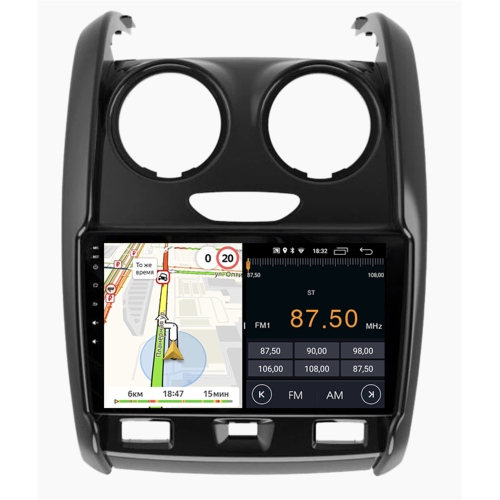 Штатная магнитола Parafar для Renault Duster 2015+ на Android 10.0 (PF147LTX)