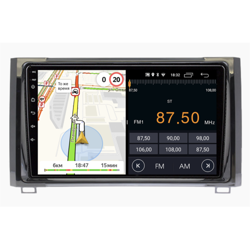 Штатная магнитола Parafar PF441FHD-Low для Toyota Tundra II 2013-2021 на Android 11.0