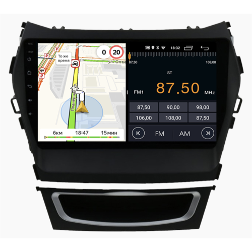 Штатная магнитола Parafar для Hyundai Santa Fe III 2012-2019 на Android 11.0 (PF209FHD-Low)