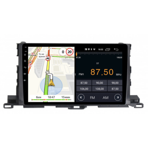 Штатная магнитола Parafar для Toyota Highlander на Android 11.0 (PF467FHD-Low)