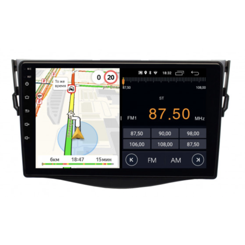 Штатная магнитола Parafar для Toyota RAV4 2006-2012/Vanguard 2006-2012 на Android 11.0 (PF018-1FHD-Low)