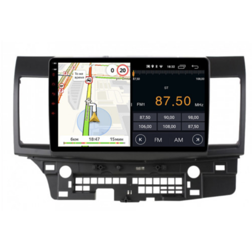 Штатная магнитола Parafar для Mitsubishi Lanser X 2007-2019 на Android 11.0 (PF970FHD-Low)