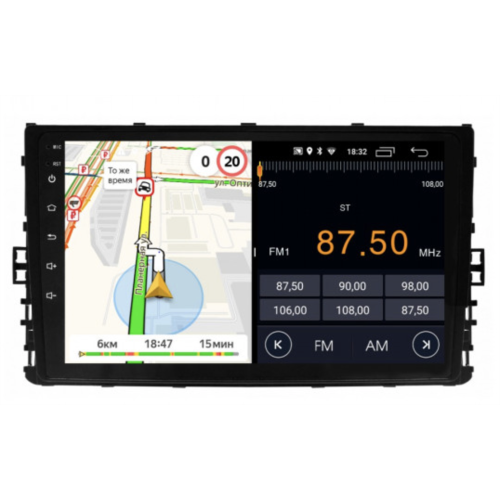 Штатная магнитола Parafar PF047FHD-Low для Volkswagen Универсальная 2017+ на Android 11.0