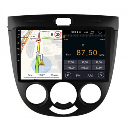Штатная магнитола Parafar для Chevrolet Lacetti 2004-2013 на Android 11.0 (PF031FHD-Low)