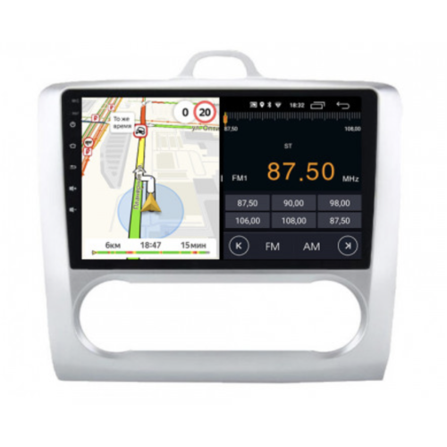 Штатная магнитола Parafar для Ford Focus 2 2005-2011 на Android 11.0 (PF696FHD-Low)