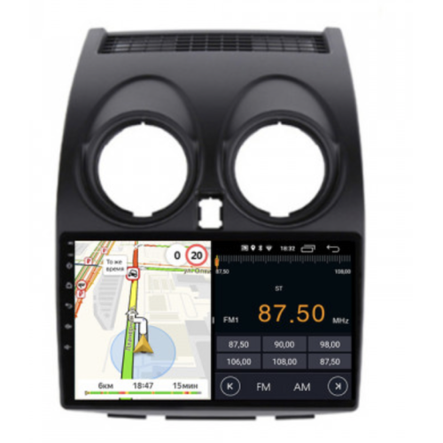 Штатная магнитола Parafar для Nissan Qashqai 2007-2014 на Android 11.0. (PF788FHD-Low)