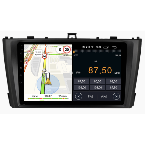 Штатная магнитола Parafar PF699FHD-Low для Toyota Avensis III 2009-2015 на Android 11.0