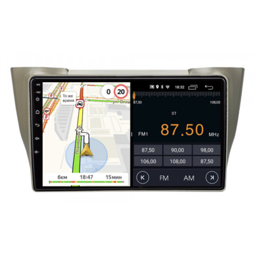 Штатная магнитола Parafar для Lexus RX II 300 2003-2009 на Android 11.0 (PF300FHD-Low)