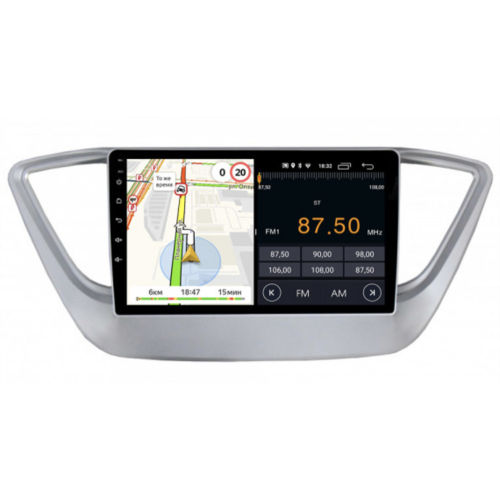 Штатная магнитола Parafar для Hyundai Solaris II 2017-2020 на Android 11.0 (PF766FHD-Low)