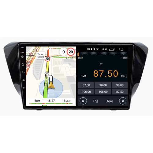 Штатная магнитола Parafar PF962FHD-Low для Skoda Superb III 2015-2024 на Android 11.0