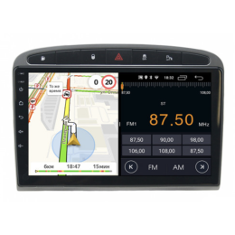 Parafar для Peugeot 308 и 408 2010-2017 серая на Android 11.0 (PF081FHD-Low-G)