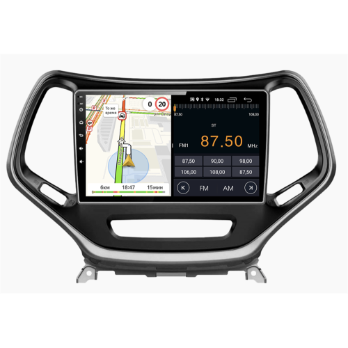 Штатная магнитола Parafar для Jeep Cherokee 2013-2023 на Android 11.0 (PF999FHD-Low)