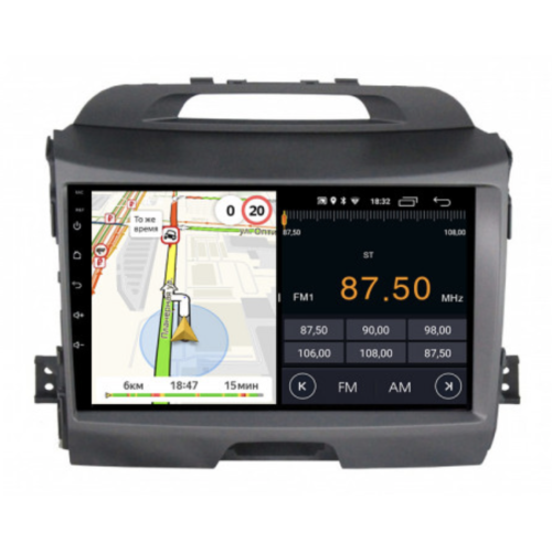 Штатная магнитола Parafar для Kia Sportage 3 2010-2016 на Android 11.0 (PF537FHD-Low)