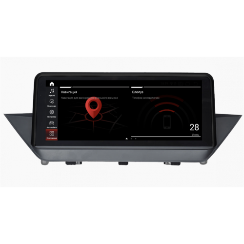 Штатная магнитола Parafar для BMW X1 (E84) 2009-2014 (без оригинального экрана) CIC на Android 11.0 (PF5219i6/128)