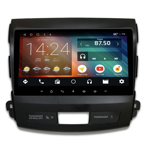 Штатная магнитола IQ NAVI P6-2005CFSHD SUPER HD (6/128ГБ) для Peugeot 4007 (2007 - 2012) на Android 10.0