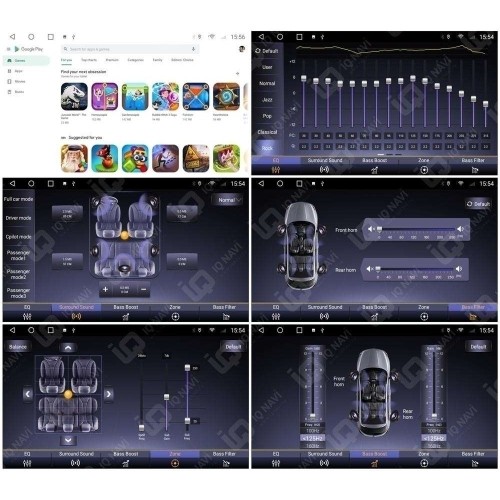 Автомагнитола IQ NAVI P6-1404CFSHD (6/128ГБ) для Ford Kuga II 2013-2019 на Android 10.0