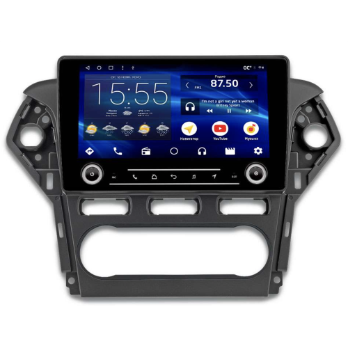 Автомагнитола NAVI P6K-1405CFSHD SUPER HD (6/128ГБ) для Ford Mondeo IV 2010-2015 на Android 10.0