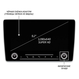 Автомагнитола IQ NAVI P6K-1504CFSHD SUPER HD (6/128ГБ) для Honda Civic 2006-2012 на Android 10.0