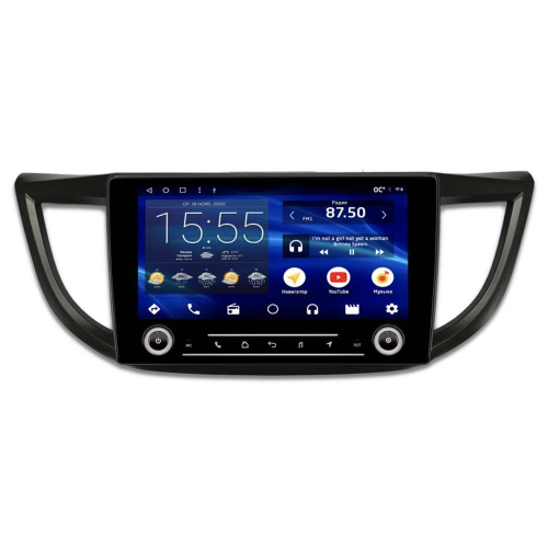Автомагнитола IQ NAVI P6K-1507CFSHD SUPER HD (6/128ГБ) для Honda CR-V 4 2012-2016 на Android 10.0