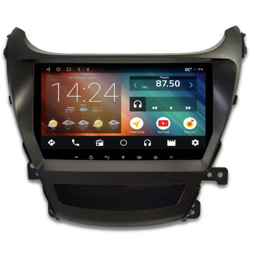 Штатная магнитола IQ NAVI P6-1602CFSHD SUPER HD (6/128ГБ) для Hyundai Elantra V (MD) 2014-2016 на Android 10.0