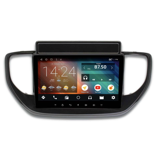 Штатная магнитола IQ NAVI P6-1626CFSHD SUPER HD (6/128ГБ) для Hyundai Solaris 2020+ на Android 10.0