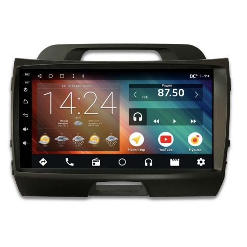 Автомагнитола IQ NAVI P6-1711KFSHD (6/128ГБ) для KIA Sportage III 2010-2016 на Android 10.0