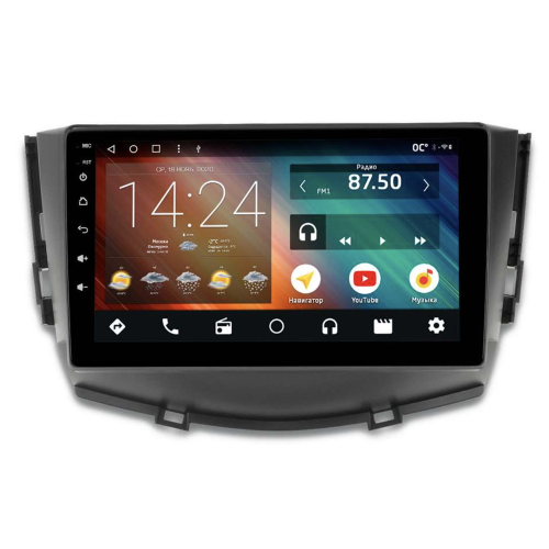Автомагнитола IQ NAVI P6-4102CFSHD (6/128ГБ) для Lifan X60 I 2012-2016 на Android 10.0
