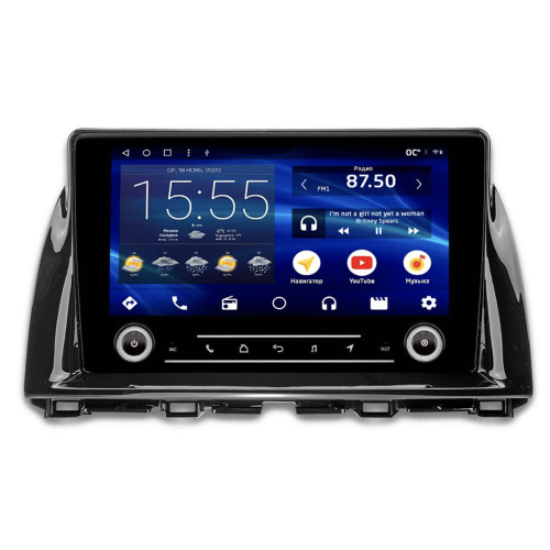 Штатная магнитола IQ NAVI P6K-1910CFSHD (6/128ГБ) для Mazda CX-5 I 2011-2017 на Android 10.0